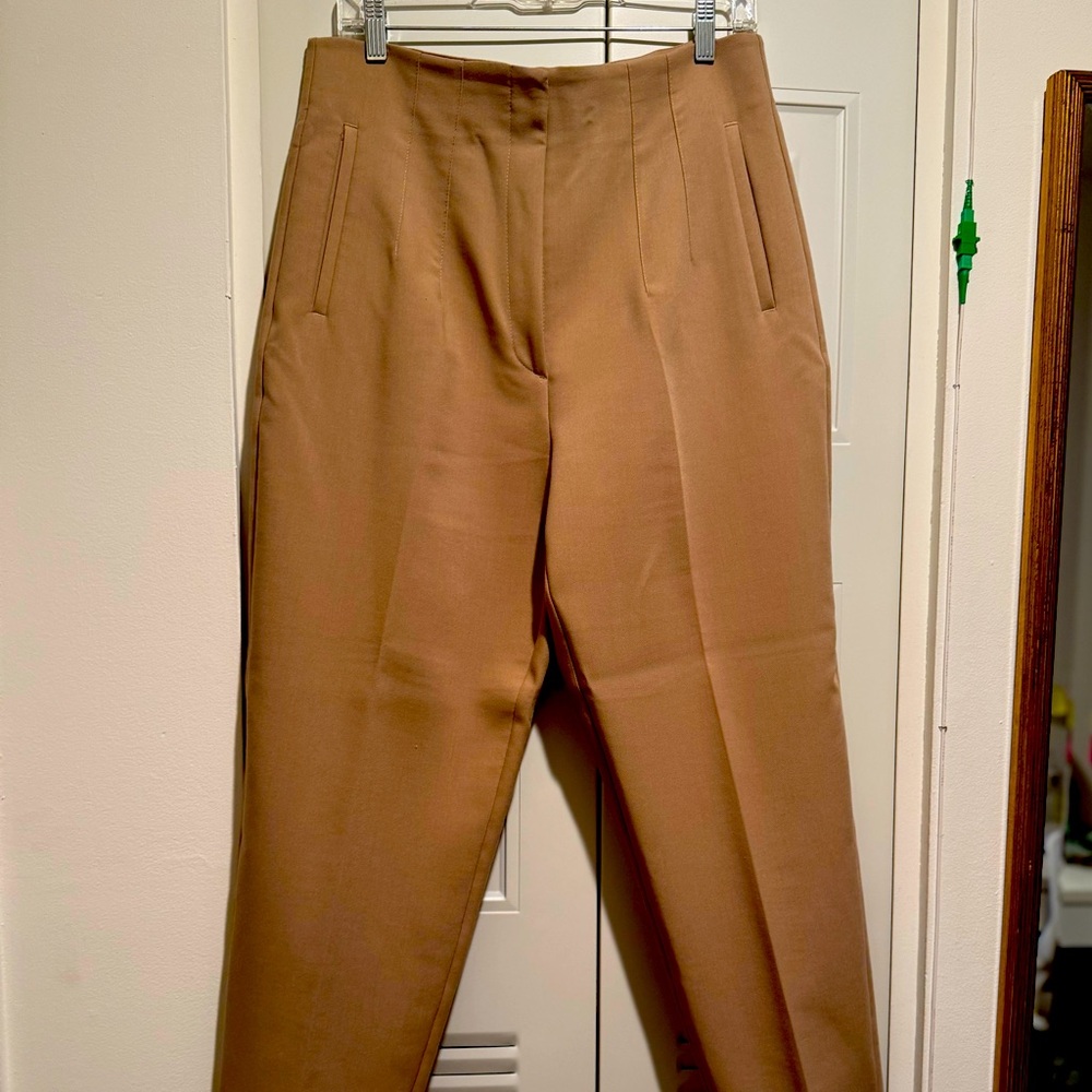 Zara Tan Highwaist Pants